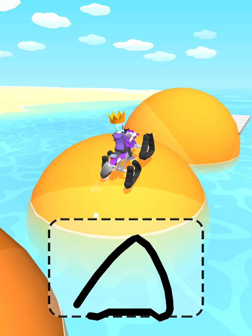 Screenshot of Scribble Rider