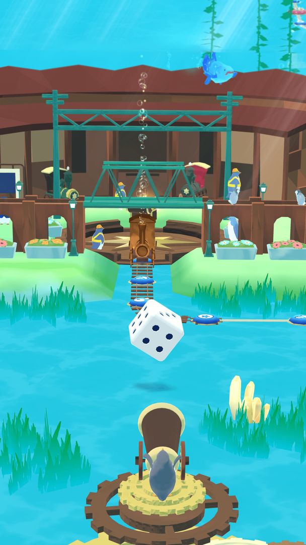 海底ペンギン鉄道 screenshot game
