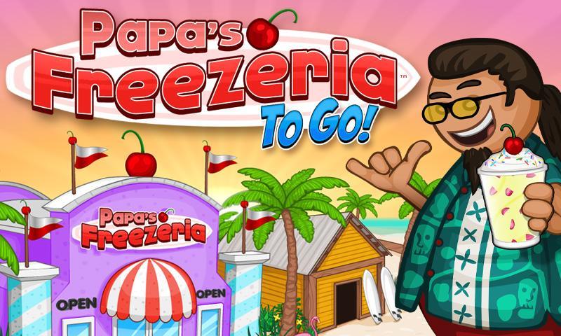 Screenshot of Papa's Freezeria To Go!