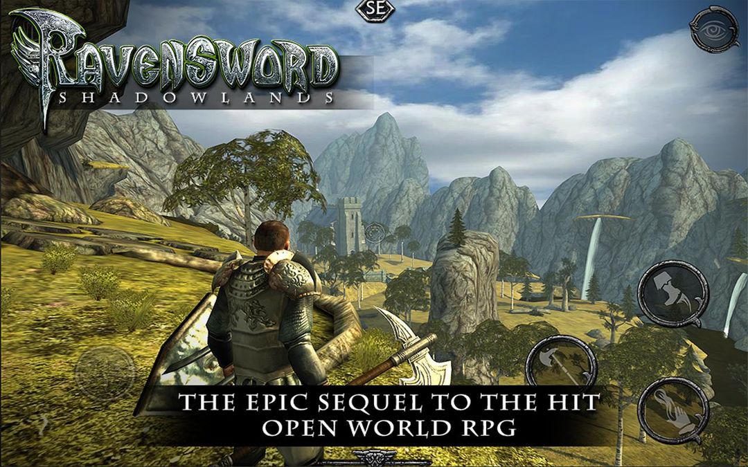 Screenshot of Ravensword: Shadowlands 3d RPG