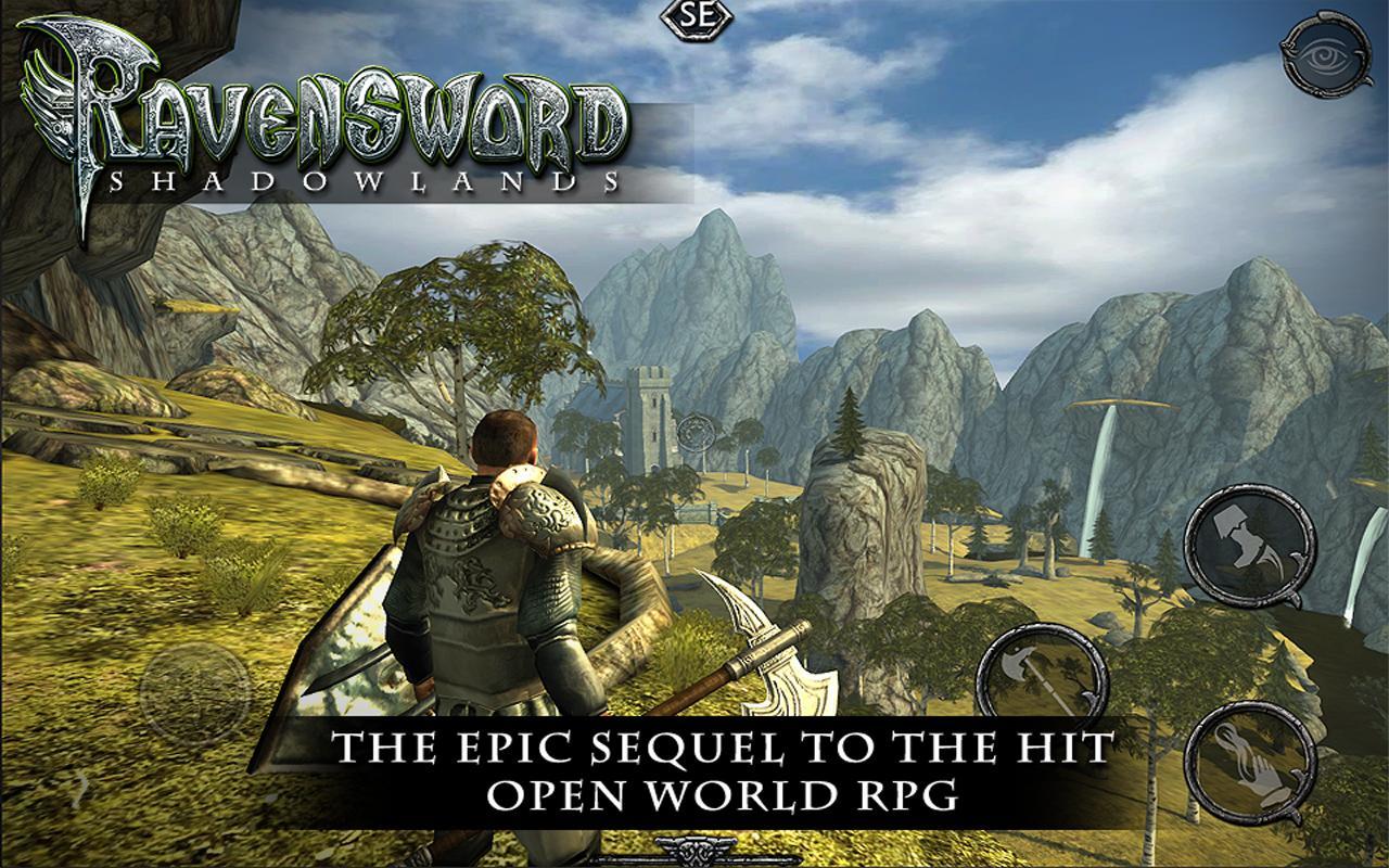 Cuplikan Layar Game Ravensword: Shadowlands 3d RPG