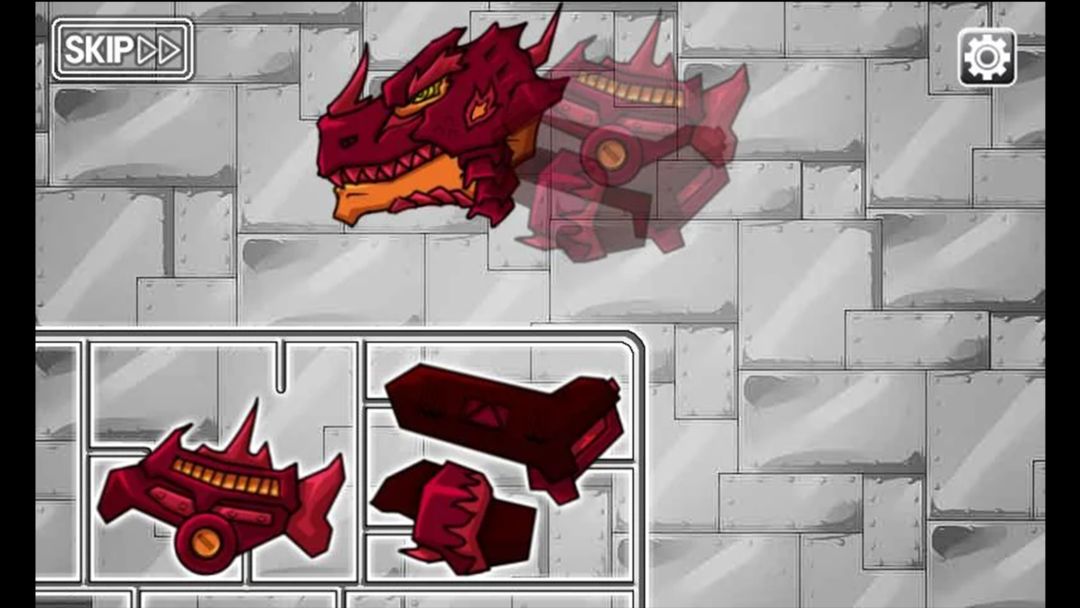 Fire Tyrannosaurus- Dino Robot screenshot game