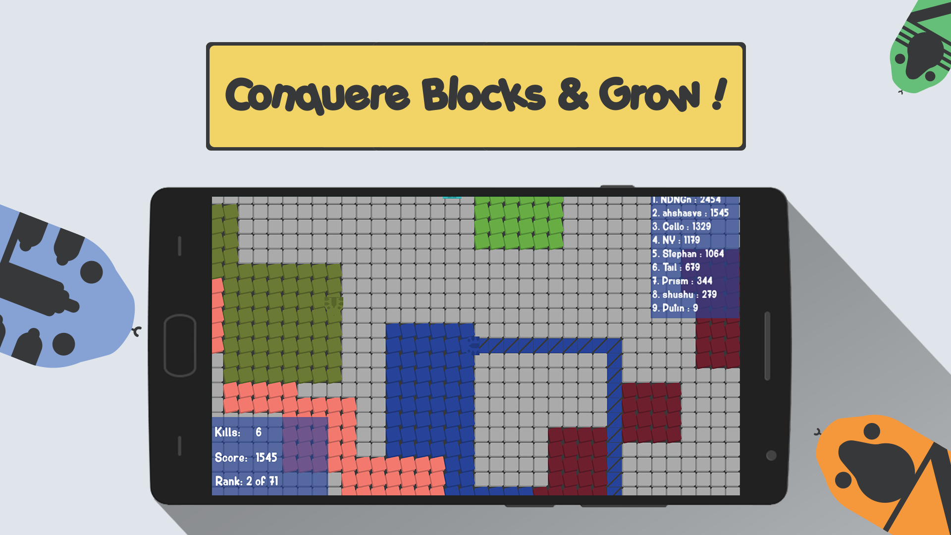 Splits.io - Splix Snake Game ภาพหน้าจอเกม