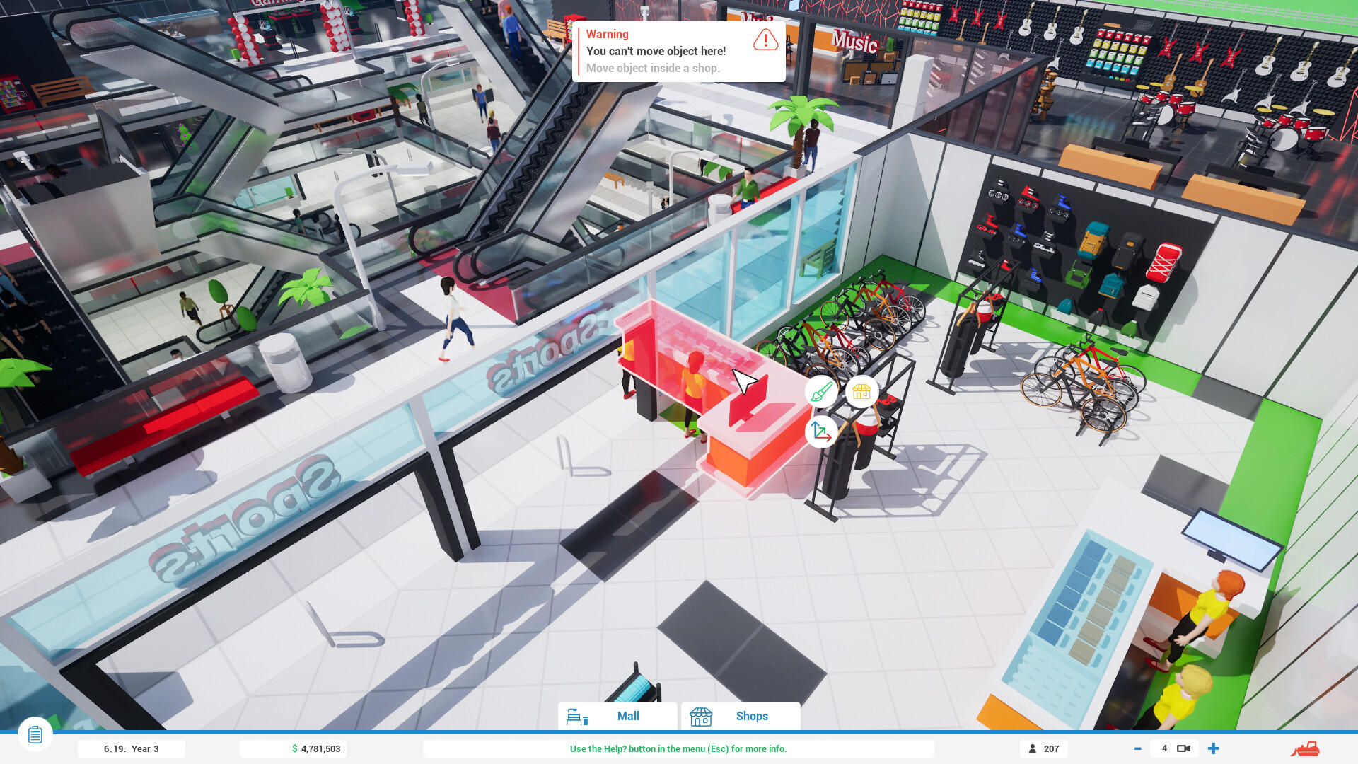 Screenshot of Mall Craze