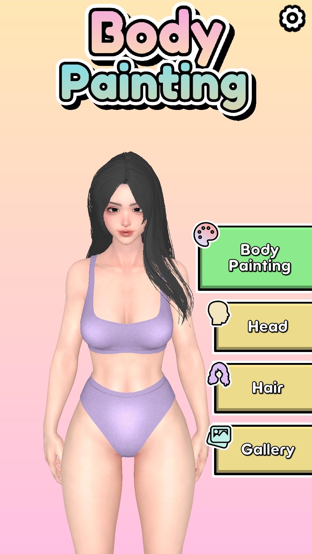 Screenshot of Body Painting