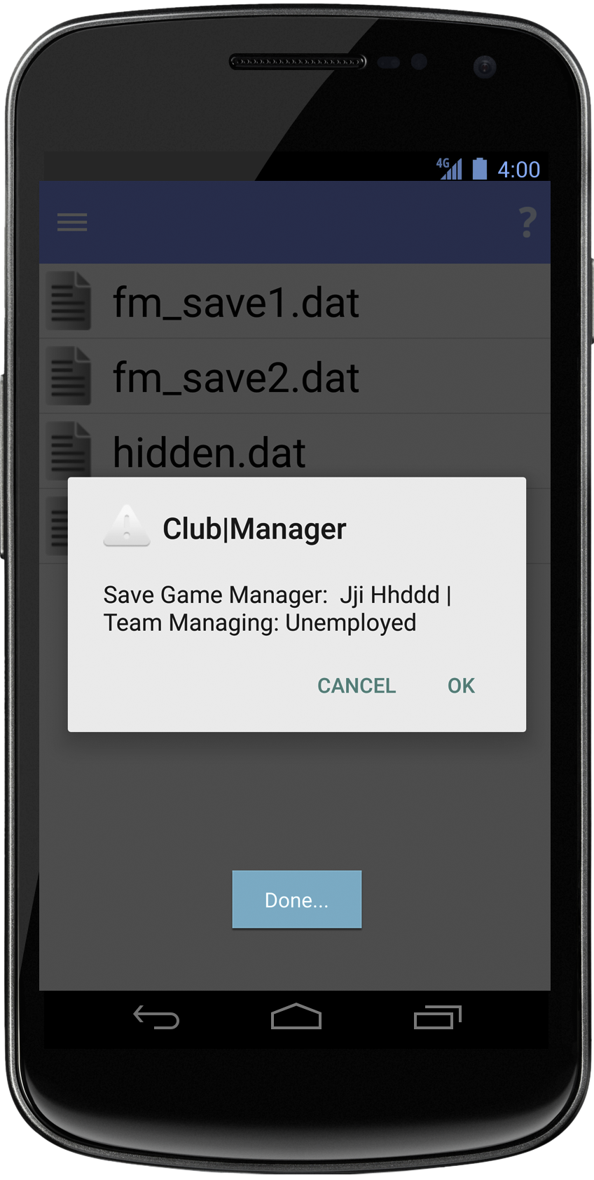 FMM 2016 Scout ゲームのスクリーンショット