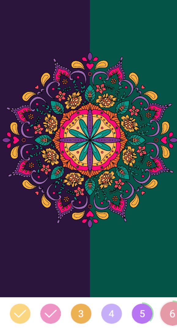 Paint Color: Coloring by Number for Adults screenshot game