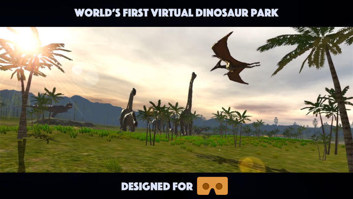 Screenshot of Jurassic VR - Google Cardboard