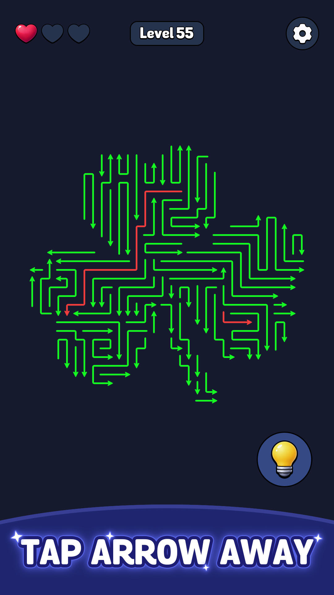 Arrow Away! Game Screenshot