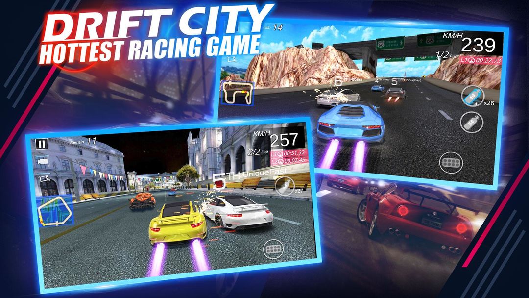 狂野城市飛車-最新極品飆車賽車遊戲遊戲截圖