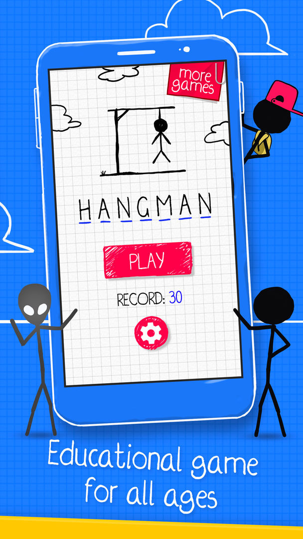 Hangman ภาพหน้าจอเกม