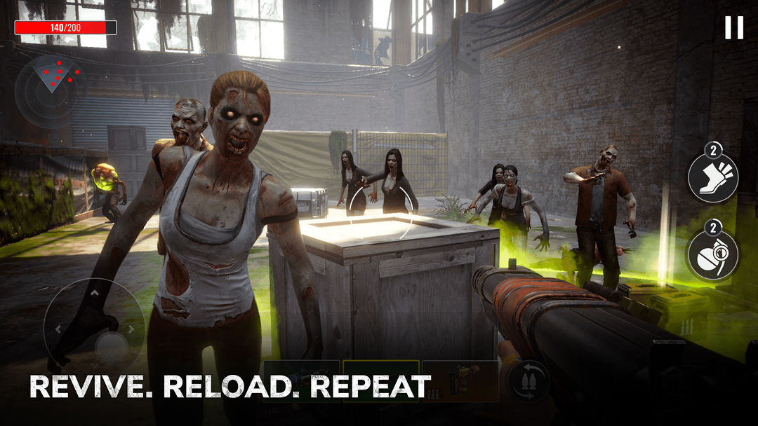 Screenshot of Zombie State: Rogue-like FPS