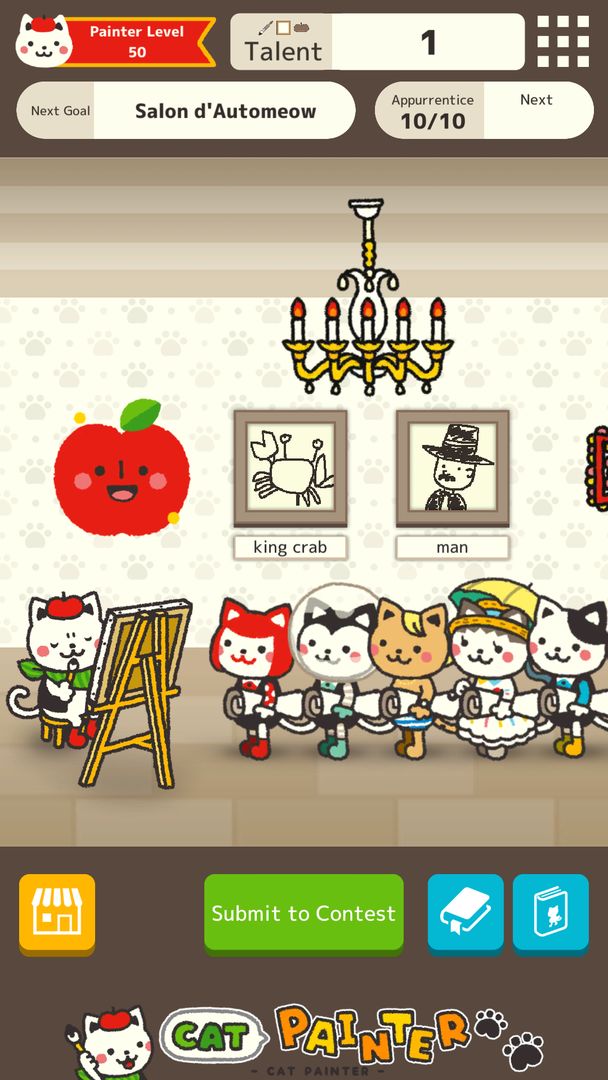 Cat Painter screenshot game