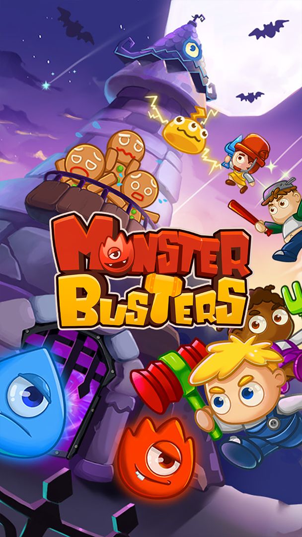 MonsterBusters: Match 3 Puzzle遊戲截圖