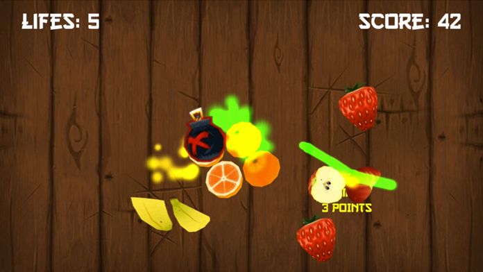 Slice Fruits (Watch & Phone)遊戲截圖
