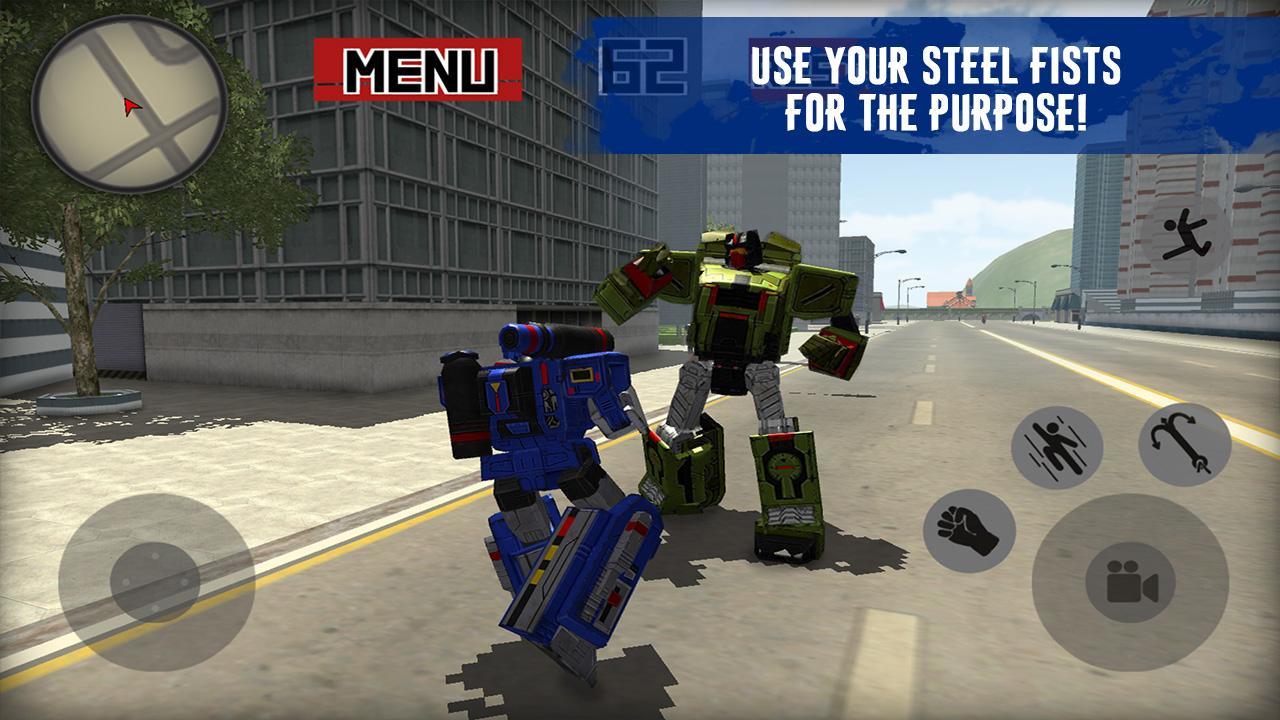 Strange Hero Robot Battle 3D screenshot game