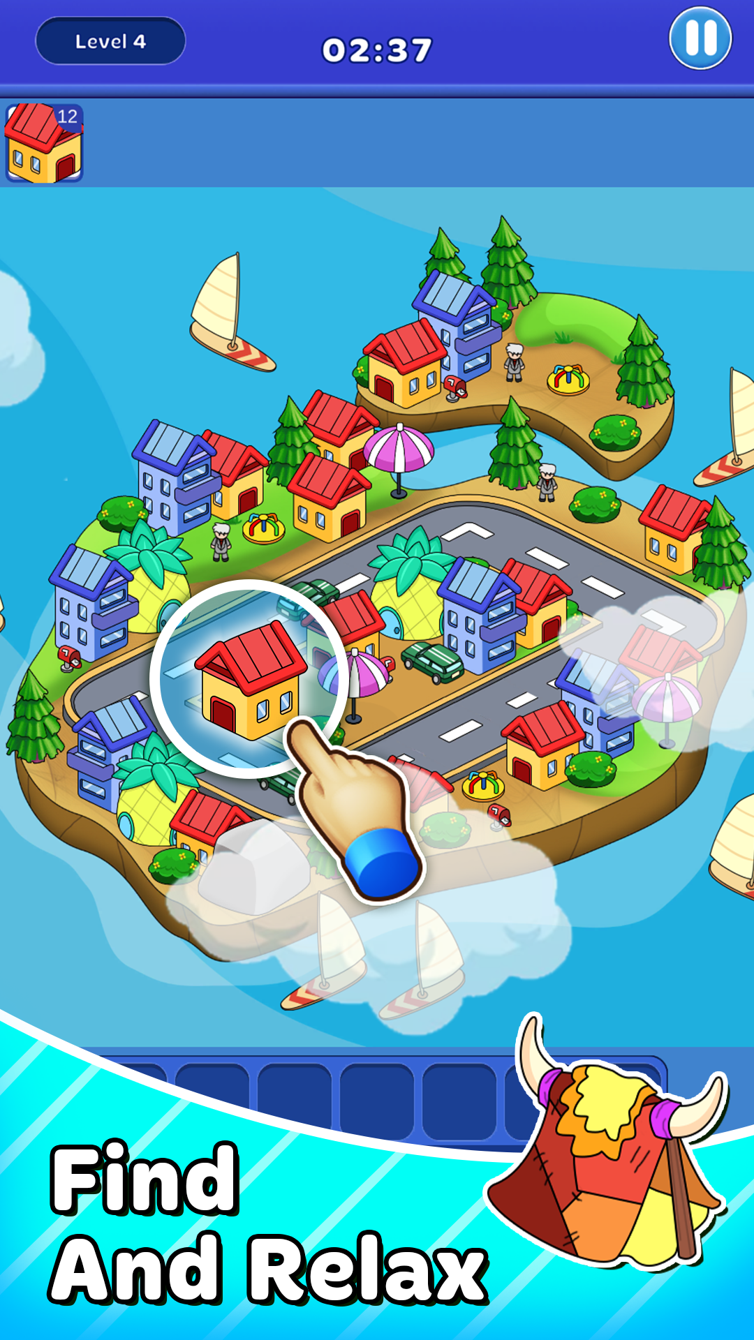 Find Triple City Game Screenshot