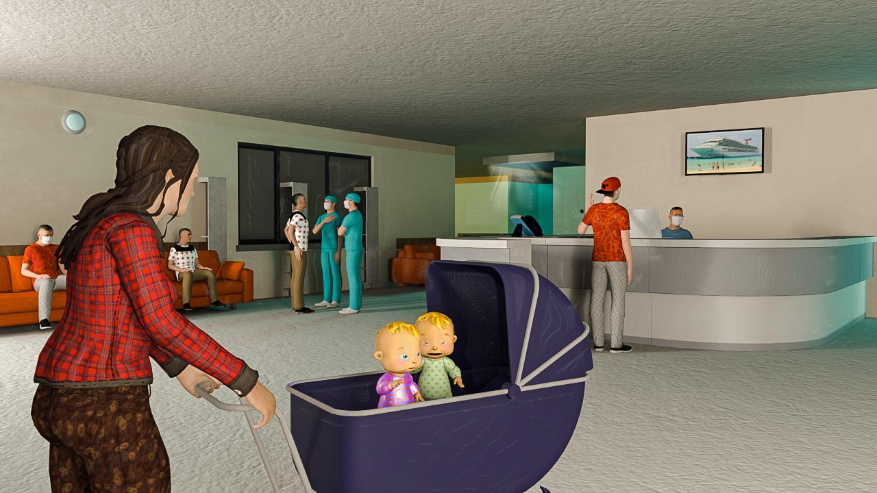 Screenshot of Mother Simulator 3D: Virtual Baby Simulator Games