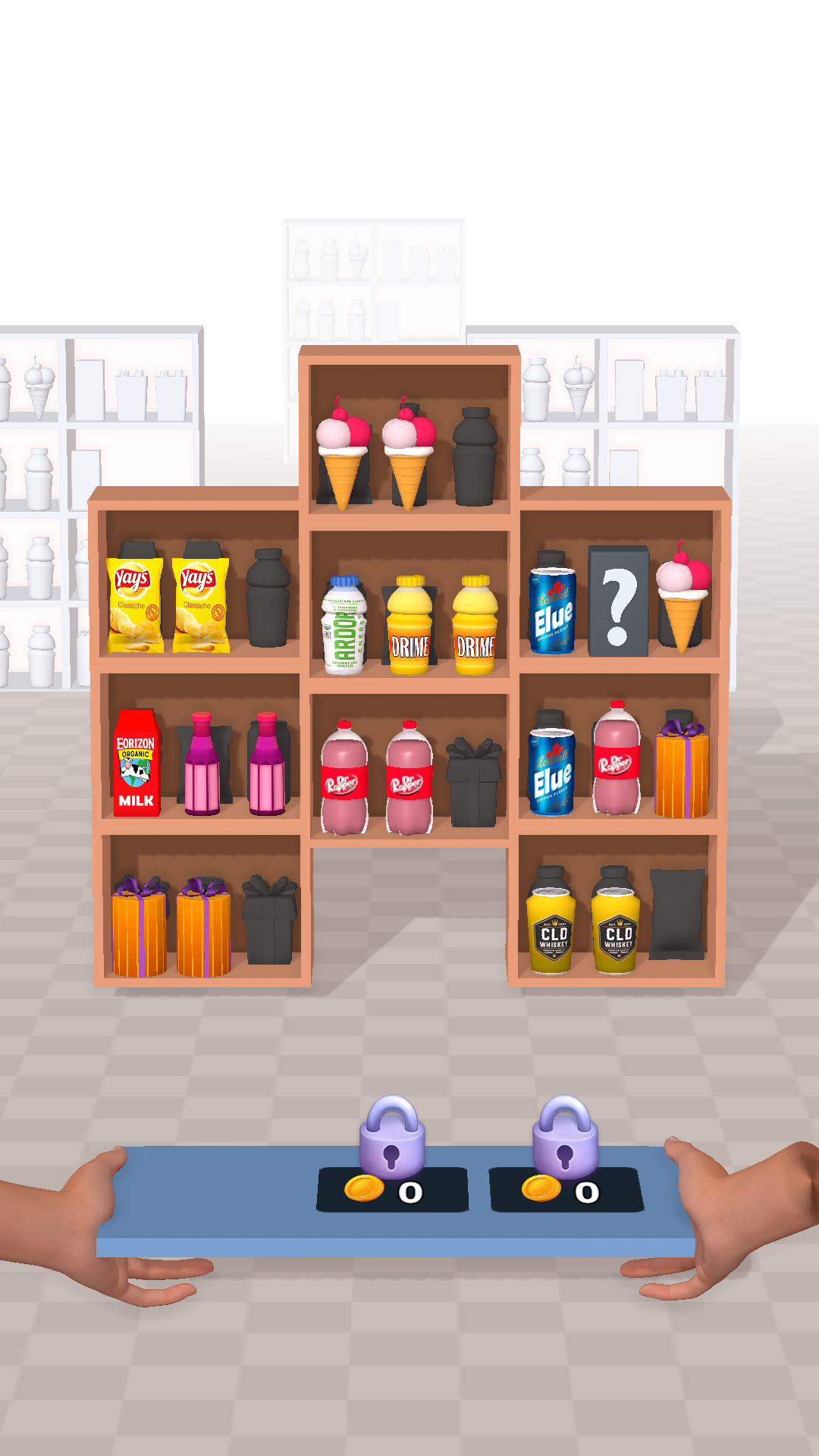 Supermarket Sort 3D ゲームのスクリーンショット