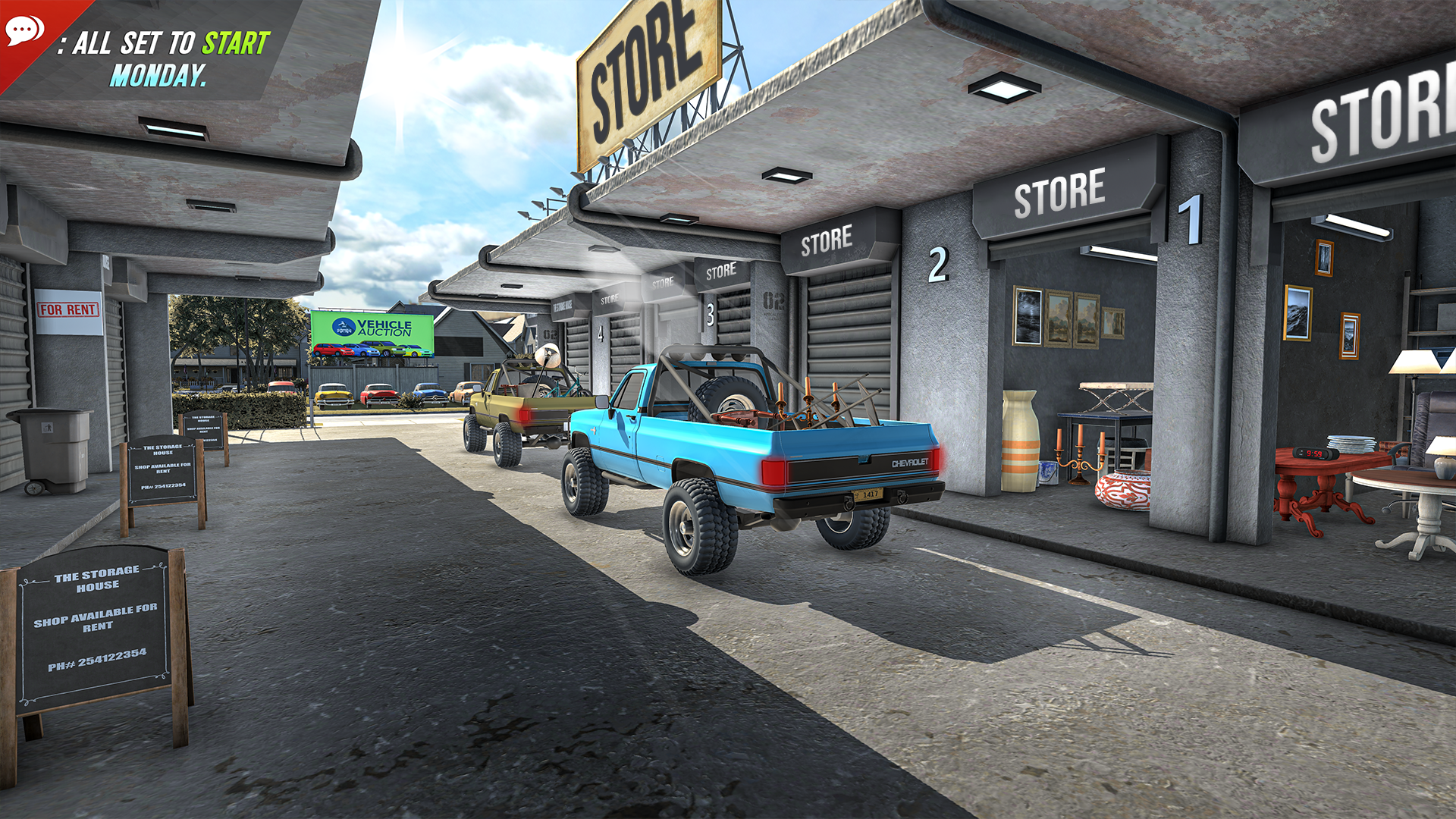 Storage Hustle Simulator Game Game Screenshot