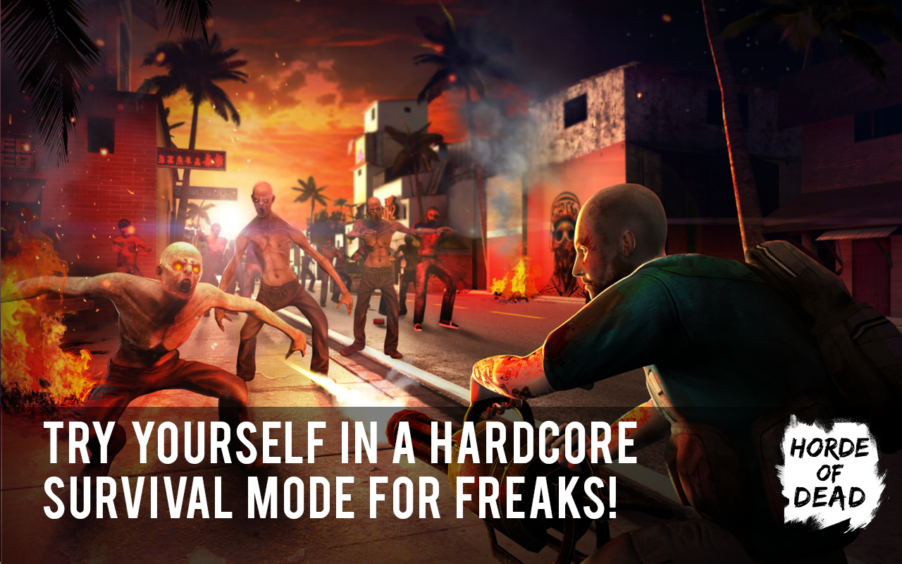 Horde of Dead: Zombie Plague ゲームのスクリーンショット