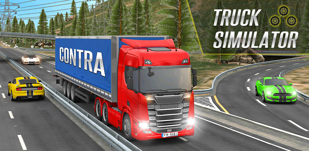 Banner of Truck Simulator Offline Games 