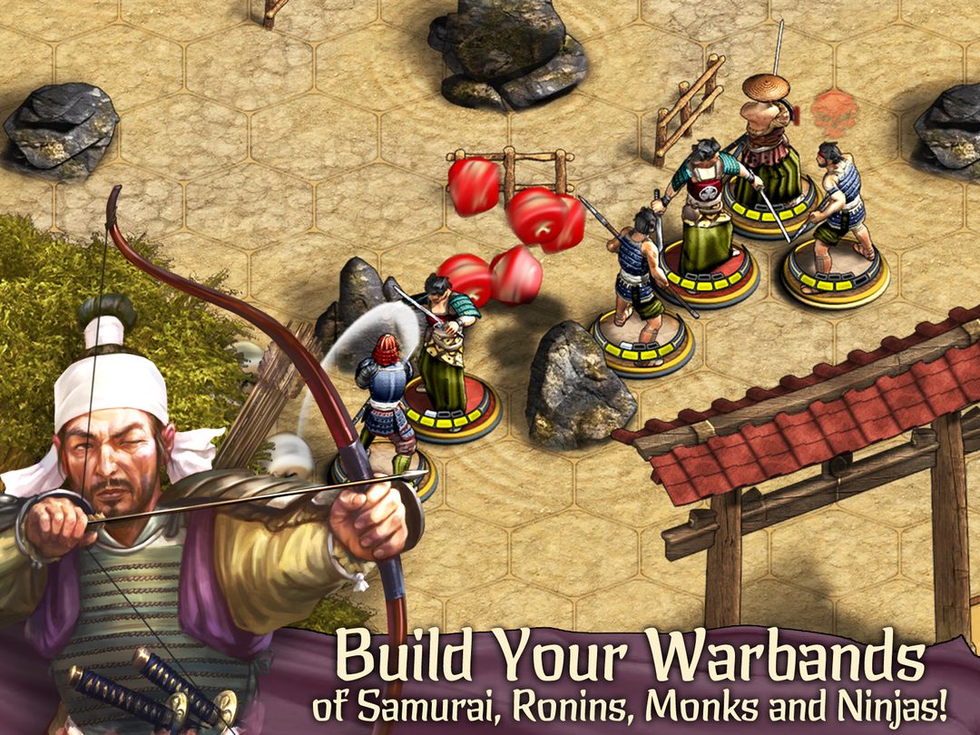 Warbands: Bushido - Tactical M ภาพหน้าจอเกม
