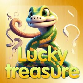 Interface du jeu Lucky treasure slot sur mobile