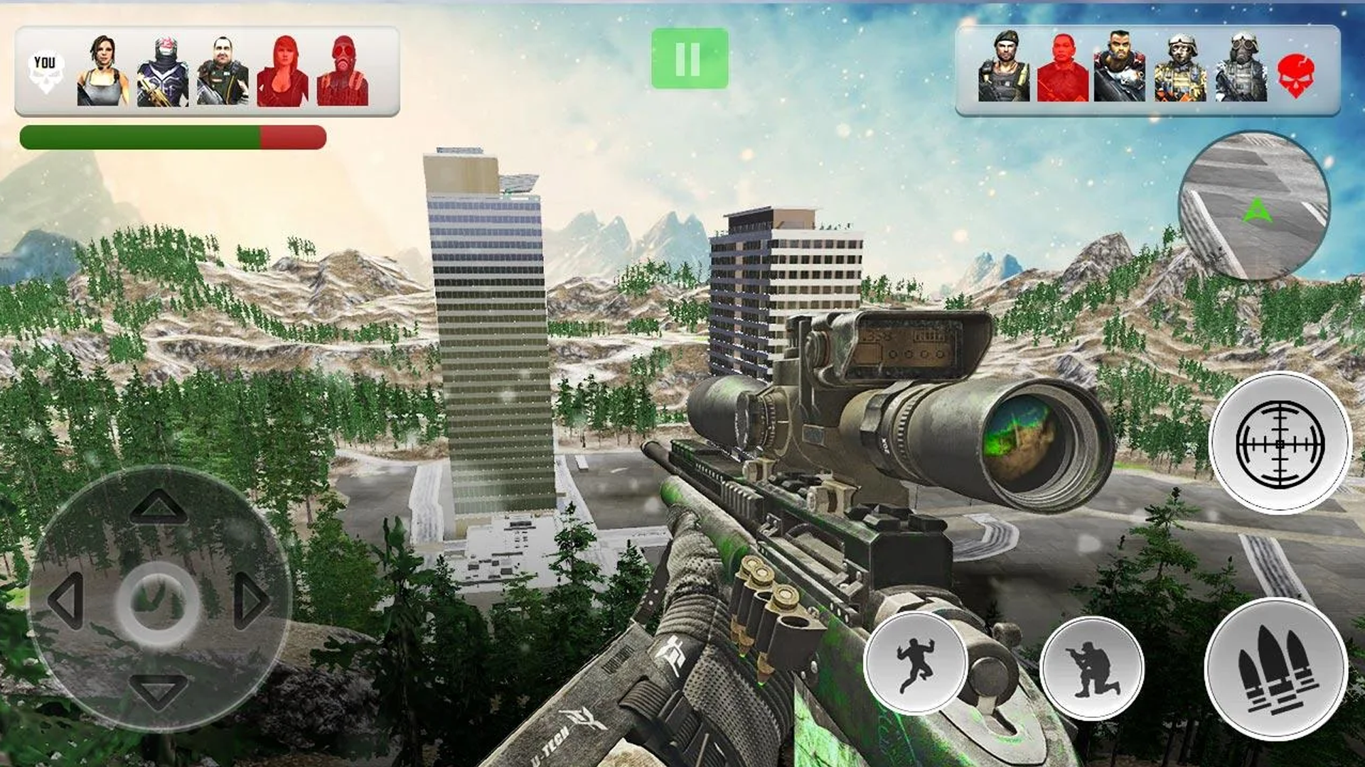 Sniper Shooter Team Battle FPS Game Screenshot