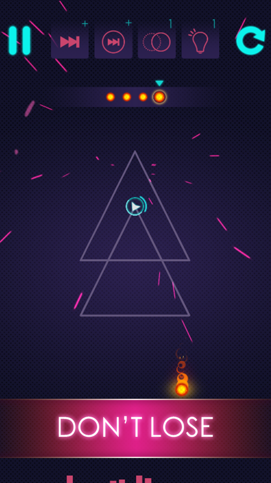 Beat Balls: The magic loop Game Screenshot