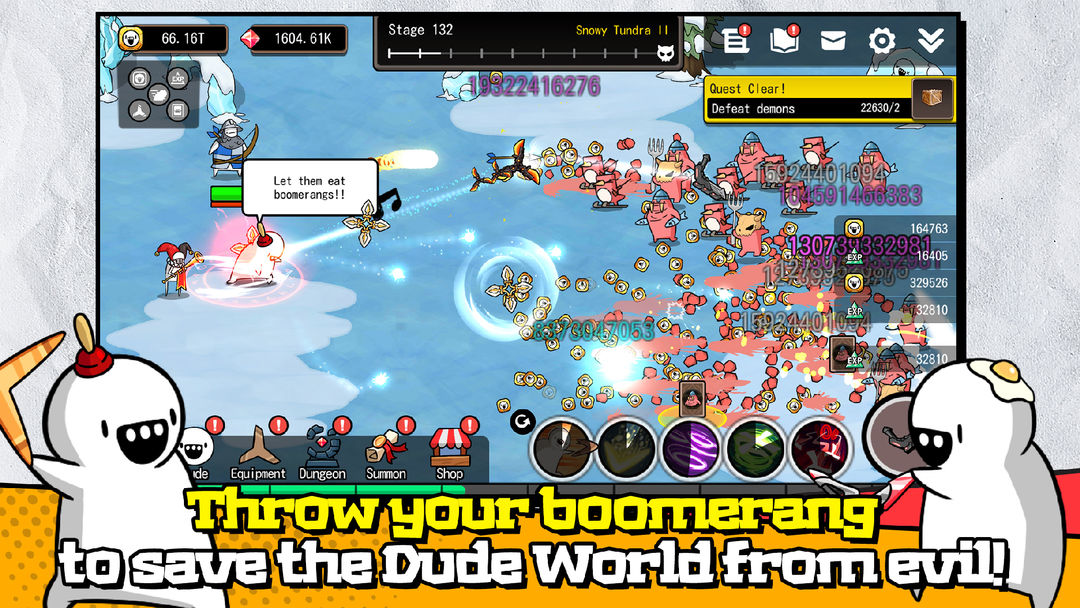 Screenshot of Boomerang RPG