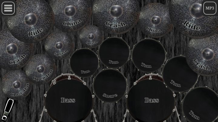 Screenshot 1 of Drum kit metal 2.04