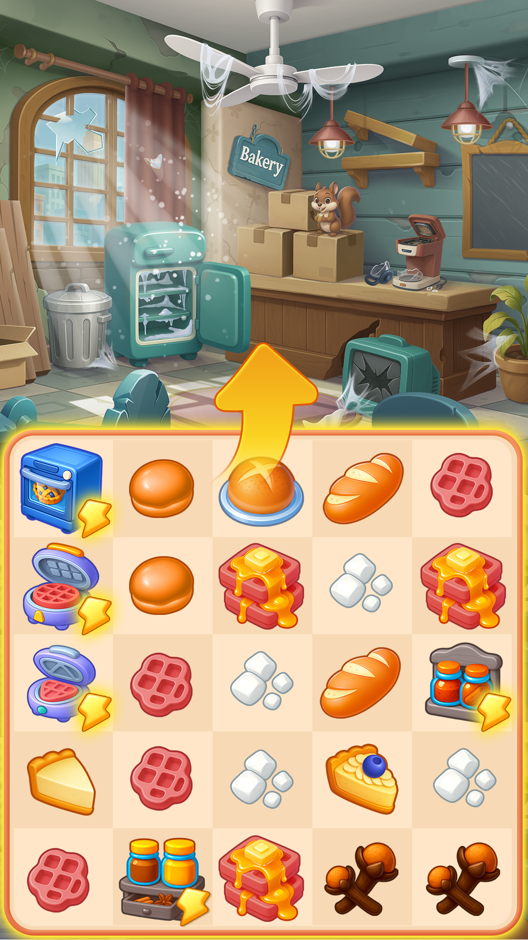 Merge & Cook: Cooking Makeover Game Screenshot