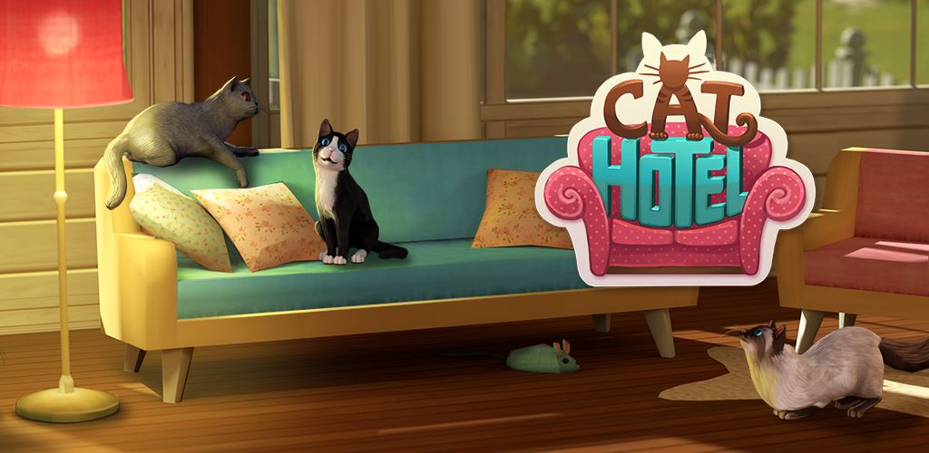 CatHotel - play with cute cats screenshot