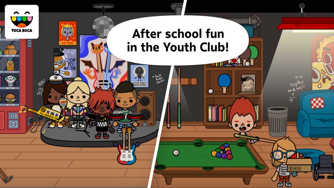 Screenshot of Toca Life: School