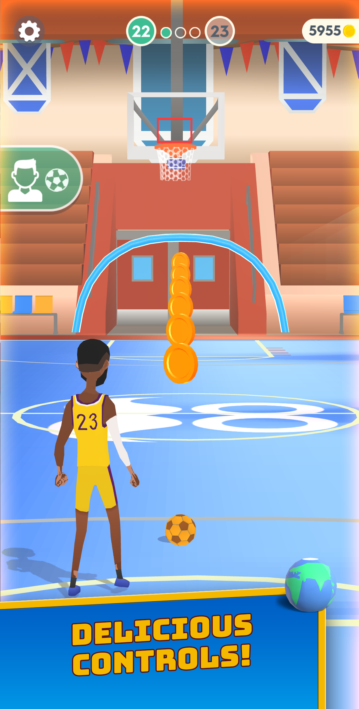Flick Goal! Game Screenshot