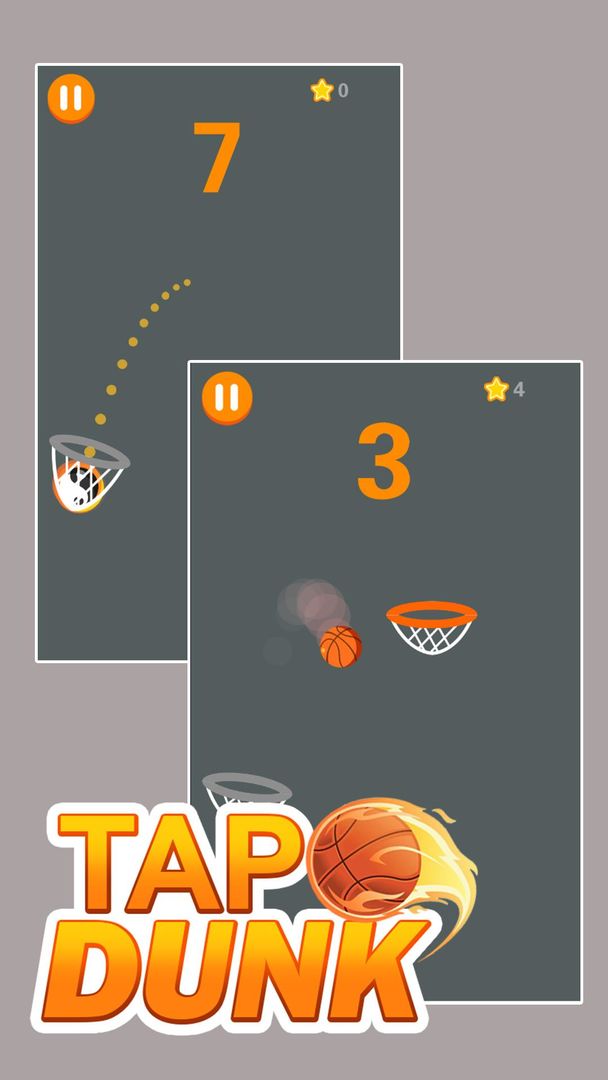 Tap Dunk Forever screenshot game