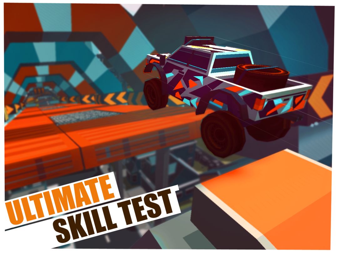 Skill Test - Stunts Racing screenshot game