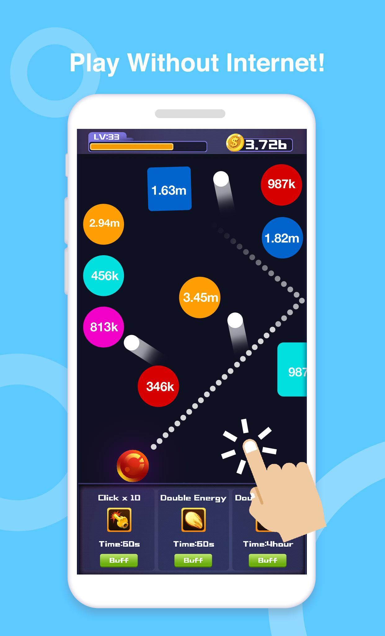 Cuplikan Layar Game Idle Balls : Crazy Time