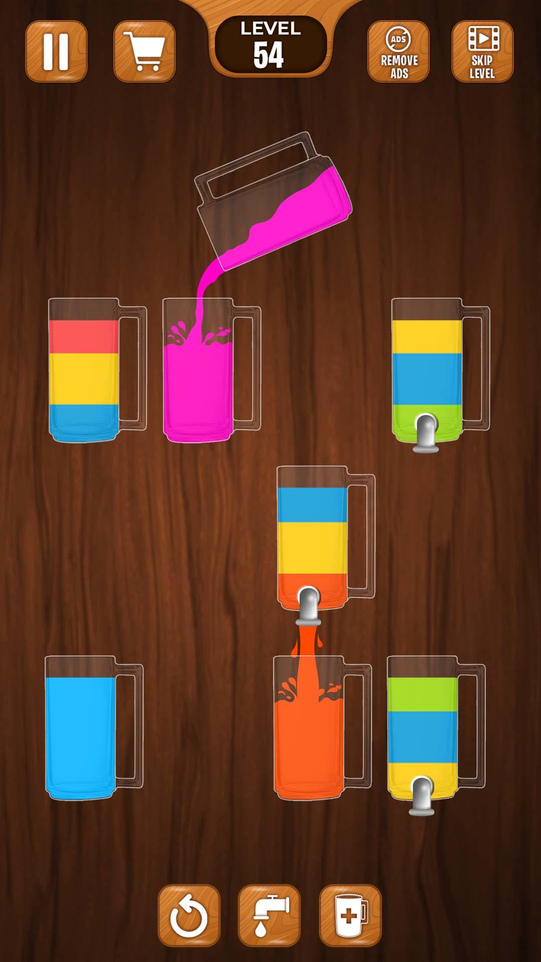 Vita Water Woody Color Sort screenshot game