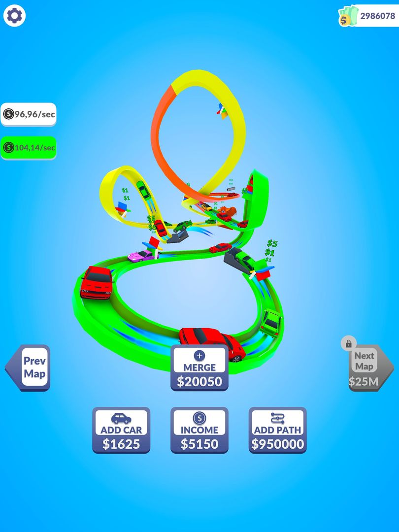 Car Track Fever screenshot game