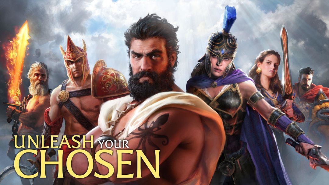 Olympus Rising: Strategy Game ภาพหน้าจอเกม