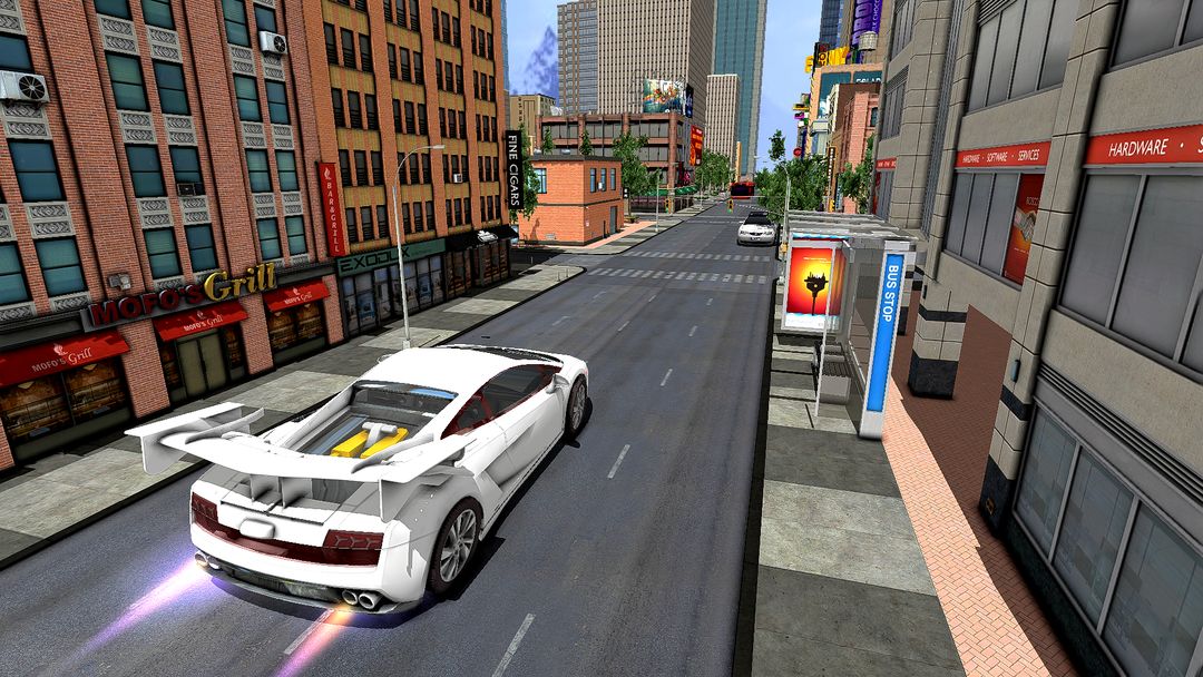 Screenshot of Flying Sports Car Simulator