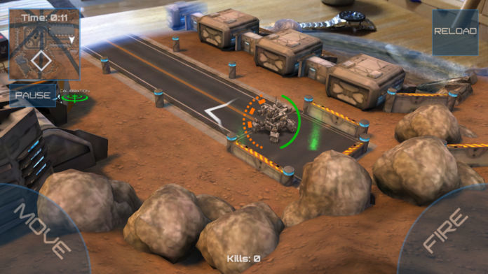 Reflex Unit AR Game Screenshot