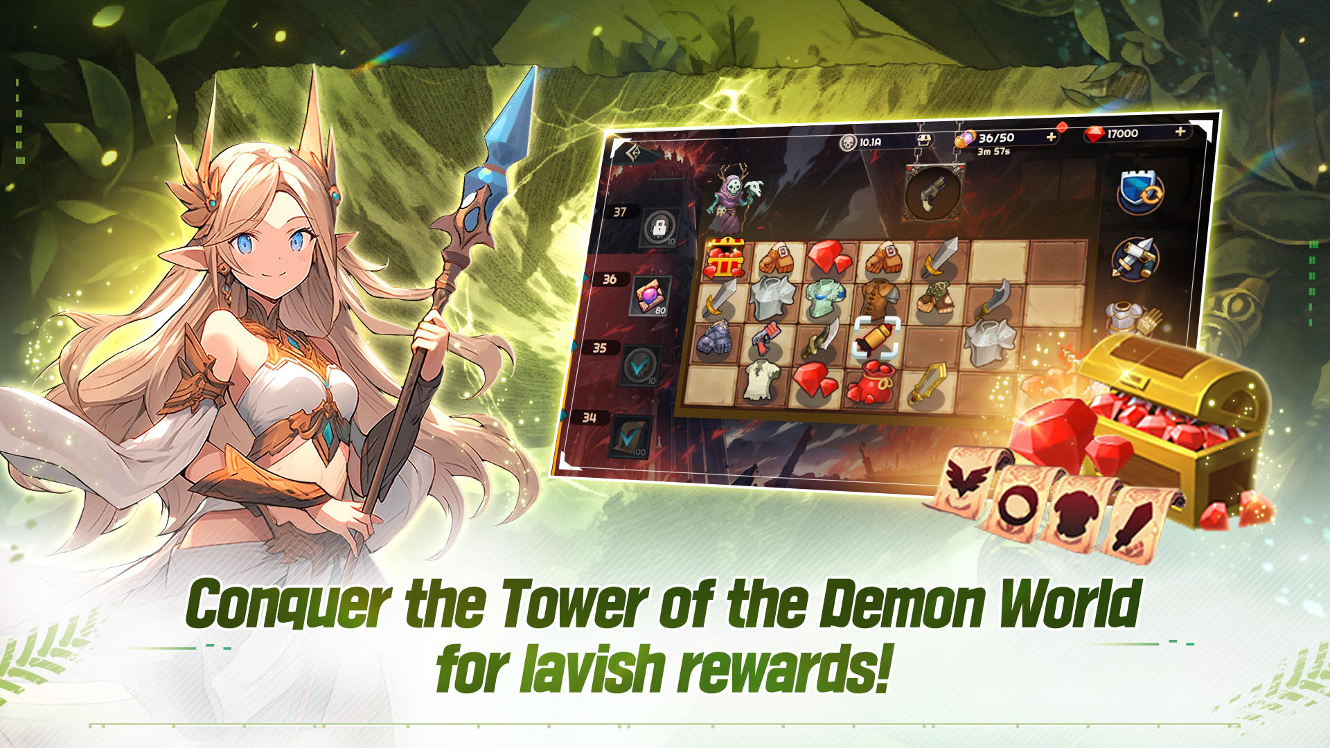 Demon Hunter Idle Game Screenshot