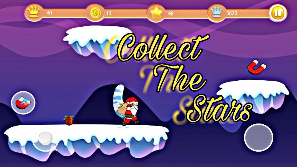 Santa Rush ゲームのスクリーンショット