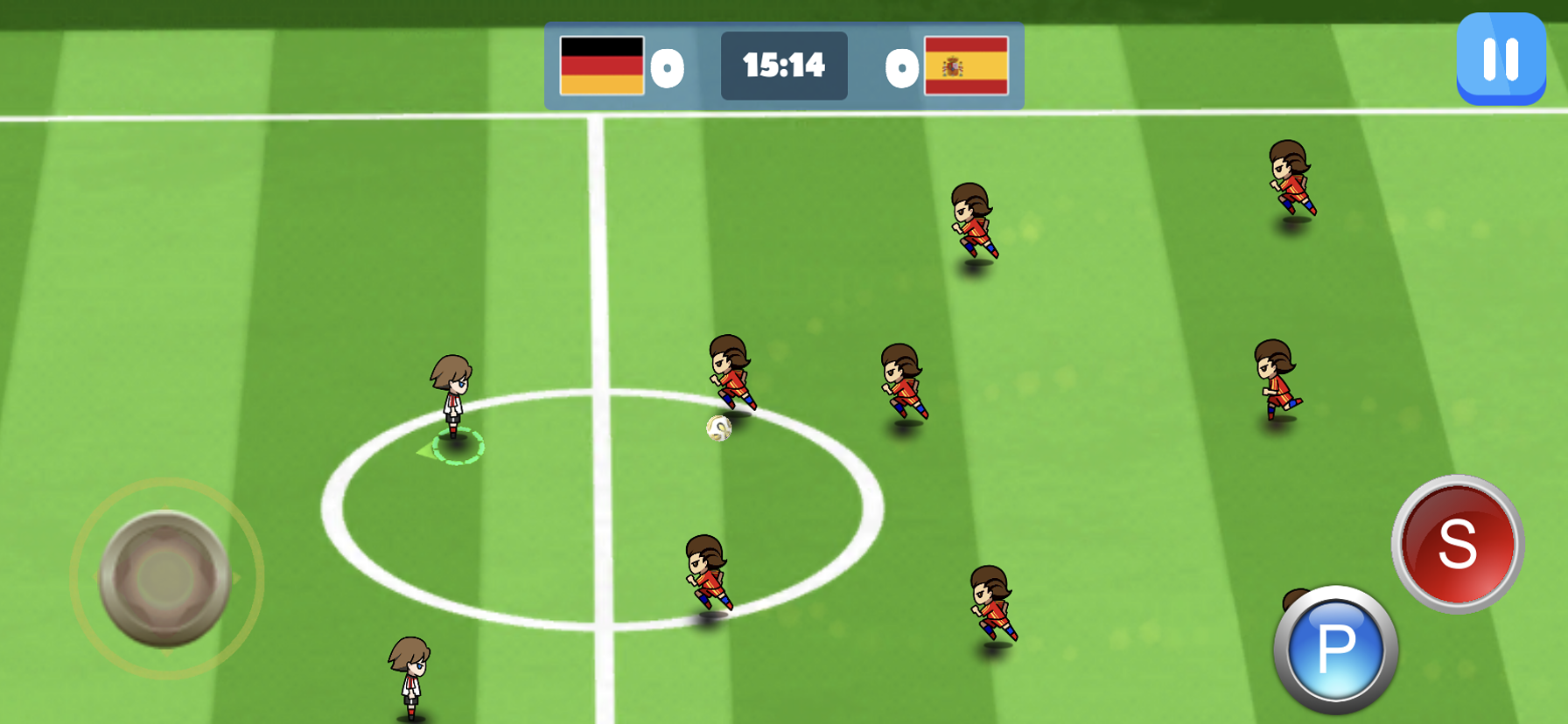 Cute Soccer Game Screenshot