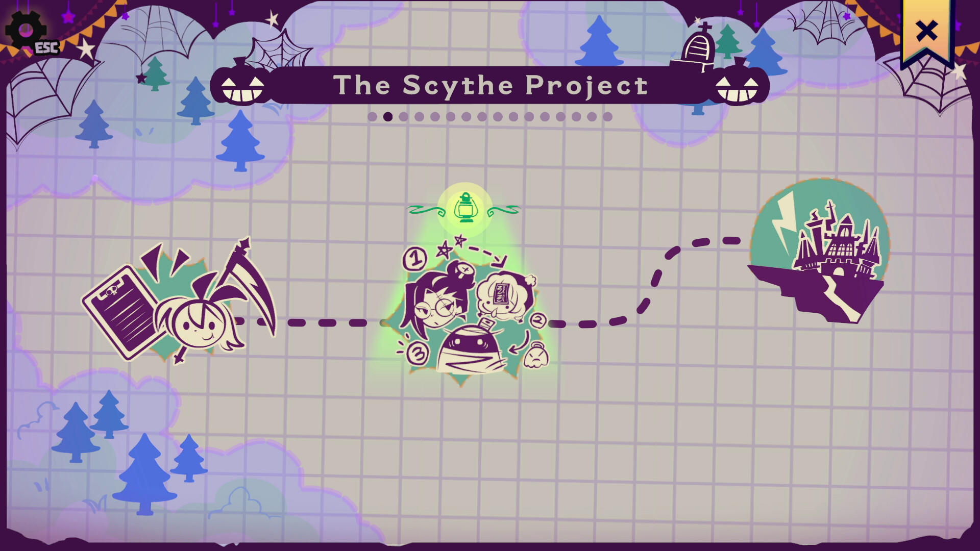 Hallowanderband Game Screenshot