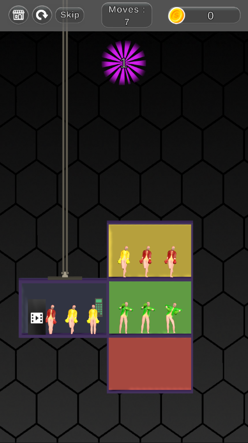 Screenshot of Ragdoll Elevator Sorter