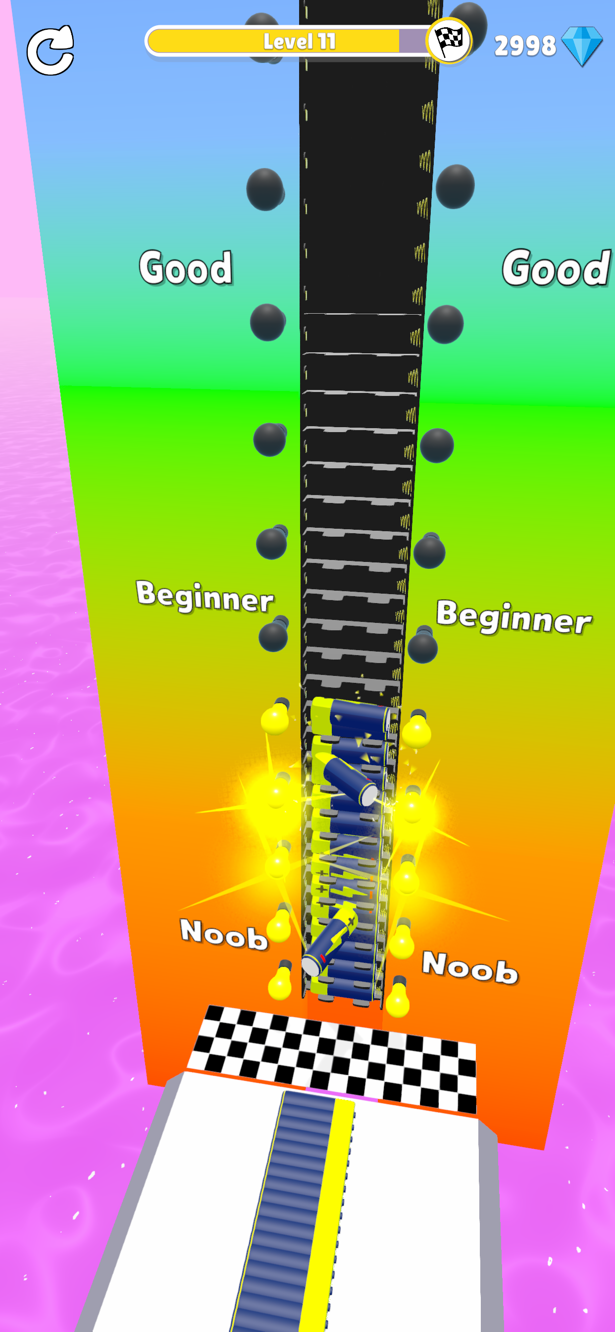 Скриншот игры Battery Run